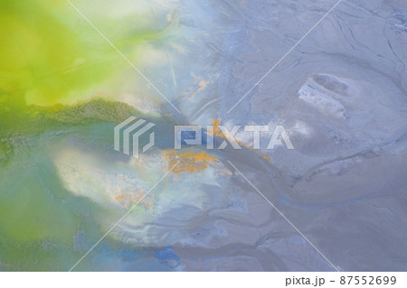 Aerial natural background of nature pollution with cyanide Aerial natural background of nature pollution with cyanide 87552699