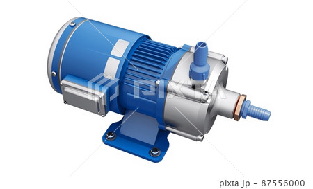 Water Pump. 3d render illustrration 87556000