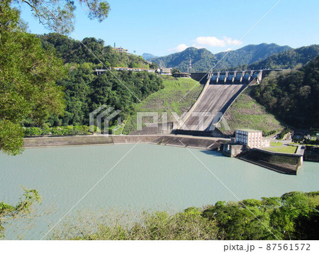 景色 風景 桃畑 87561572