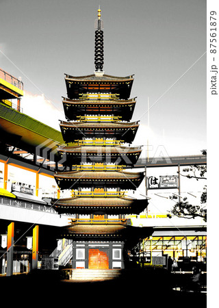 推定復元模型 相模国分j七重の搭 海老名4 87561879