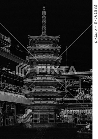 推定復元模型 相模国分寺七重の搭 海老名8 推定復元模型 相模国分寺七重の搭 海老名8 87561883