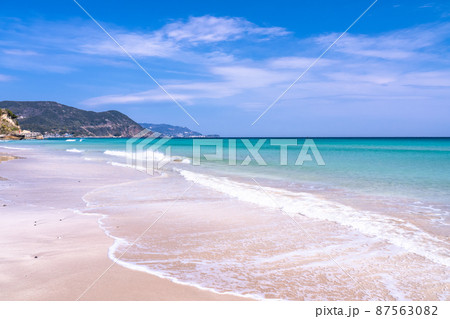 《静岡県》伊豆白浜海岸・エメラルドグリーンの美しいビーチ 《静岡県》伊豆白浜海岸・エメラルドグリーンの美しいビーチ 87563082