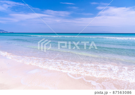 《静岡県》伊豆白浜海岸・エメラルドグリーンの美しいビーチ 《静岡県》伊豆白浜海岸・エメラルドグリーンの美しいビーチ 87563086