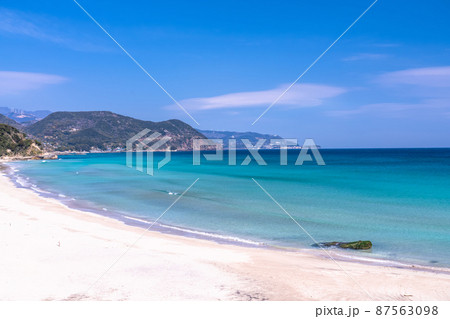 《静岡県》伊豆白浜海岸・エメラルドグリーンの美しいビーチ 《静岡県》伊豆白浜海岸・エメラルドグリーンの美しいビーチ 87563098