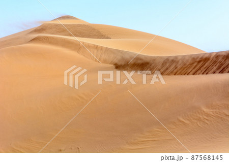 Erg Chebbi, sand desert of Merzouga, southeast of Morocco. Popular destination for travellers. Erg Chebbi, sand desert of Merzouga, southeast of Morocco. Popular destination for travellers. 87568145