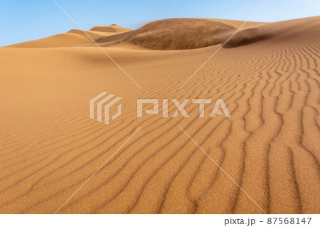 Erg Chebbi, sand desert of Merzouga, southeast of Morocco. Popular destination for travellers. Erg Chebbi, sand desert of Merzouga, southeast of Morocco. Popular destination for travellers. 87568147