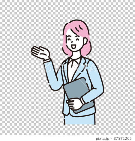 Person illustration line drawing Person illustration line drawing 87571205