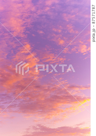 Abstract and pattern of cloud sky, Velvet violet, Trend color background 87571787