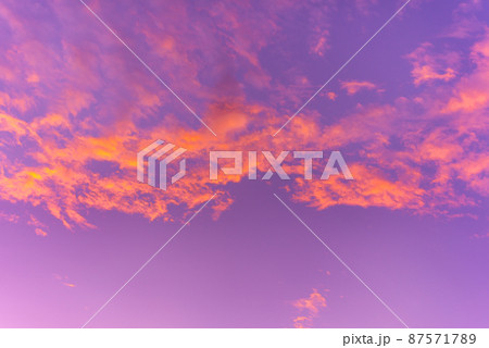 Abstract and pattern of cloud sky, Velvet violet, Trend color background 87571789