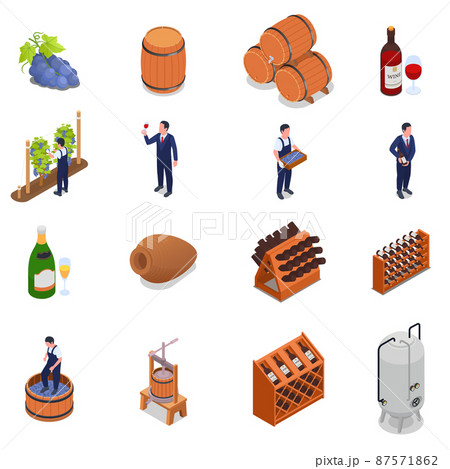 Wine Production Set Wine Production Set 87571862