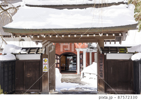 角館武家屋敷の雪化粧 角館武家屋敷の雪化粧 87572330