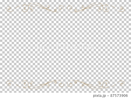 フレーム_エレガント03 87573906