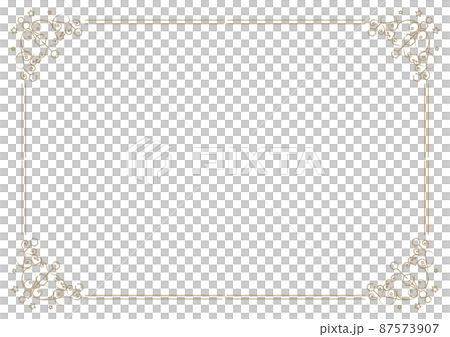 フレーム_エレガント02 87573907