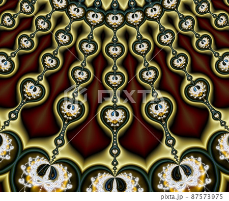 Computer generated abstract colorful fractal artwork 87573975