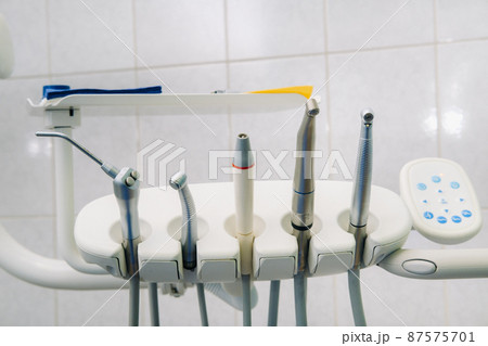 a tool for the dentist before working in his office a tool for the dentist before working in his office 87575701