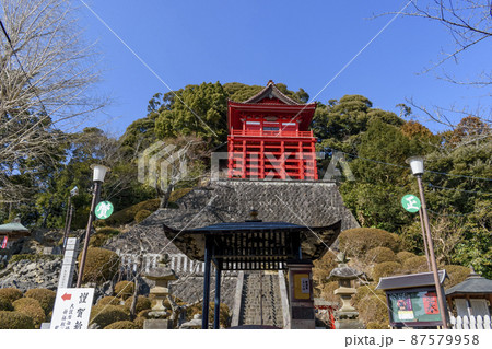 千葉県　浪切不動尊　本堂 87579958