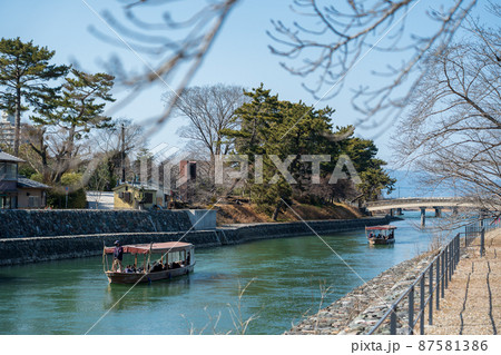 宇治市にある塔の島の風景 87581386