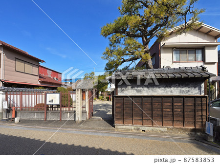 本居宣長旧宅跡地　豪商のまち松坂（三重県松阪市魚町） 87583853