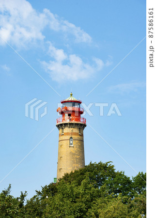 Lighthouse at Kap Arkona, Island of Ruegen, Germany 87586161