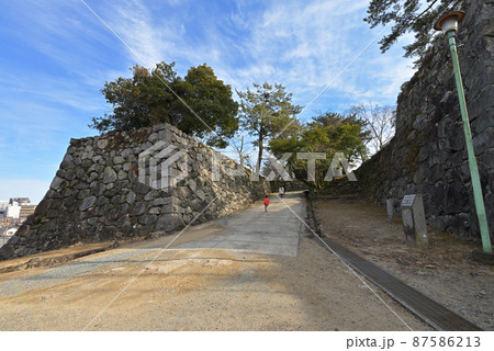 松坂城跡 助左衛門御門跡(三重県松阪市) 松坂城跡 助左衛門御門跡(三重県松阪市) 87586213