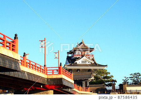 清須市、清洲城とその周辺の風景 87586435