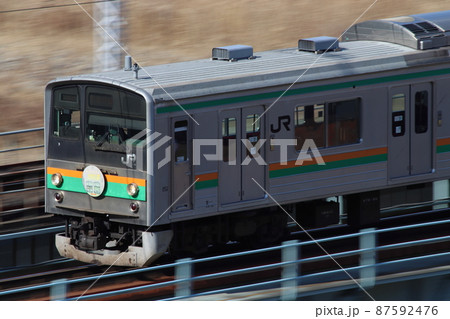 引退寸前の宇都宮線205系（元埼京線車両：宇都宮⇔黒磯） 87592476