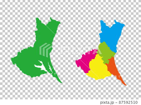 茨城縣地區地圖 87592510