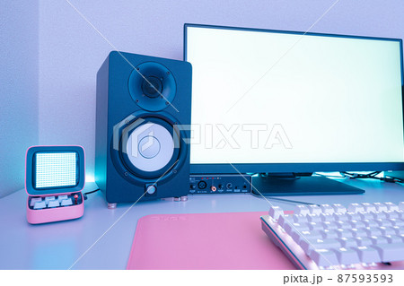 おしゃれなゲーミングデスク おしゃれなゲーミングデスク 87593593