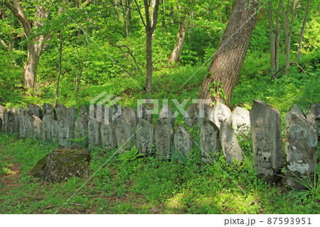 千国街道 前山百体観音　小谷村 87593951