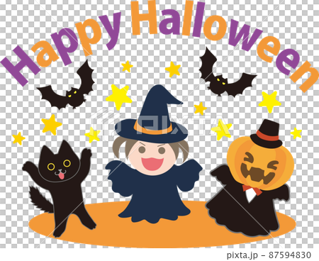 ハロウィンイメージイラスト ハロウィンイメージイラスト 87594830
