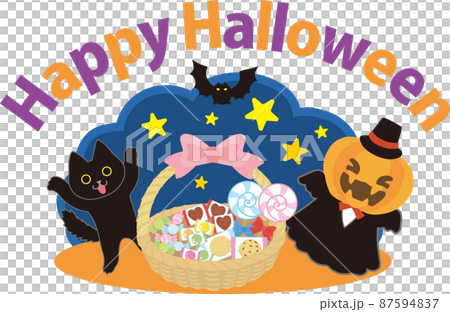 ハロウィンイメージイラスト ハロウィンイメージイラスト 87594837