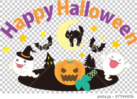 ハロウィンイメージイラスト 87594856