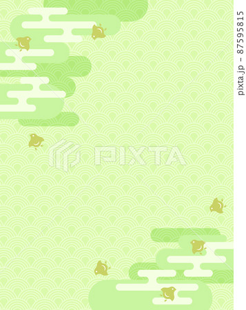 若草千鳥青海波縦 若草千鳥青海波縦 87595815