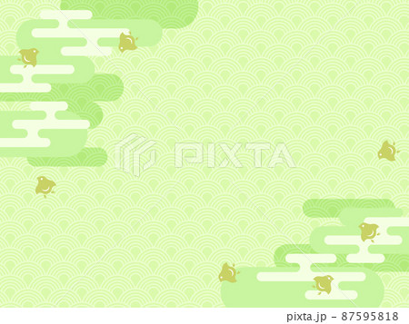 若草千鳥青海波横 87595818