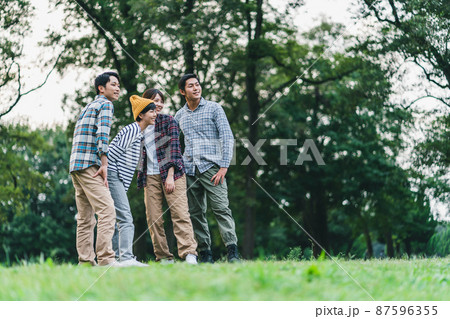 in the park in the park 87596355
