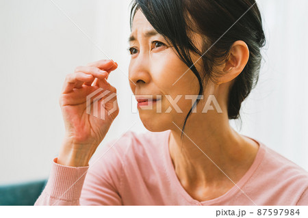 50代女性の目の不調 50代女性の目の不調 87597984