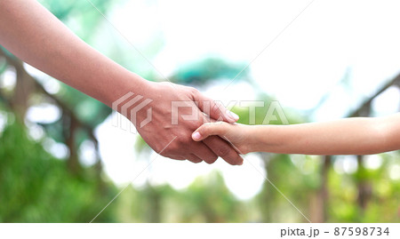 Helping hand concept 87598734