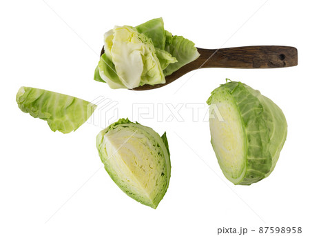Top view of cabbage Top view of cabbage 87598958