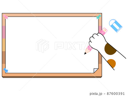 猫のお絵描きボード 87600391