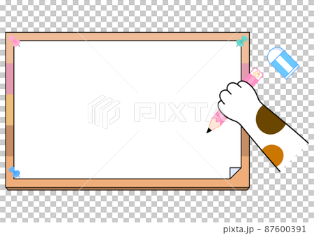 猫のお絵描きボード 87600391