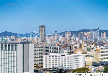 《福岡県》福岡市の風景(南公園から撮影) 《福岡県》福岡市の風景(南公園から撮影) 87600417