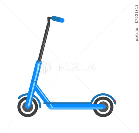 電動キックボードのイラストイメージ 電動キックボードのイラストイメージ 87601315