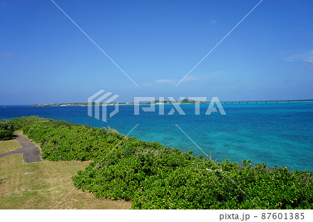 沖縄県宮古島・西平安名岬 87601385