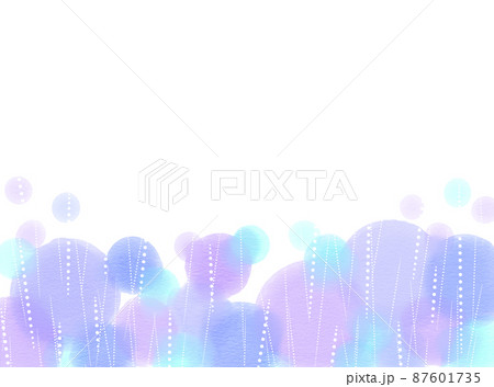 抽象的な梅雨のイラスト 87601735