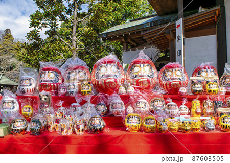 東京都　深大寺だるま市　厄除元三大師大祭　（日本三大だるま市） 87603505