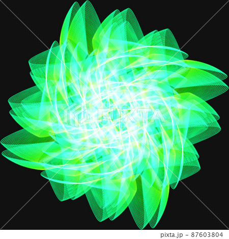 幾何学模様 曼荼羅模様 87603804