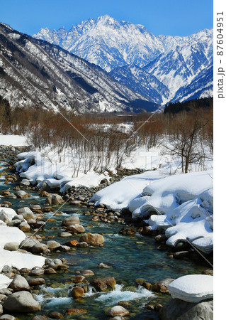 富山県上市町馬場島 剱岳 87604951