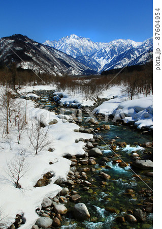 富山県上市町馬場島 剱岳 87604954