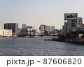 新大橋から見る隅田川・清洲橋方向（東京都中央区・江東区） 87606820