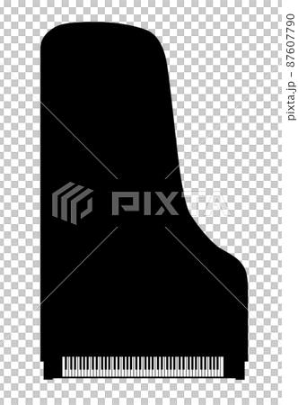 從頂部看到的大鋼琴 87607790